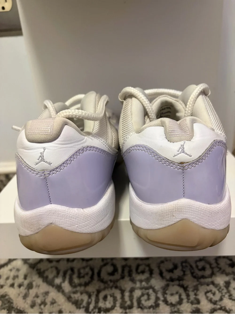 Jordan Women's 11 Retro Low - White and Light Lavender NO BOX!!!